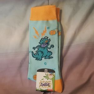 Reptar Rugrats socks